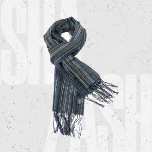 Chalina de lana de oveja, color natural